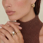 Golden Hour Two-Ring Stacking Set