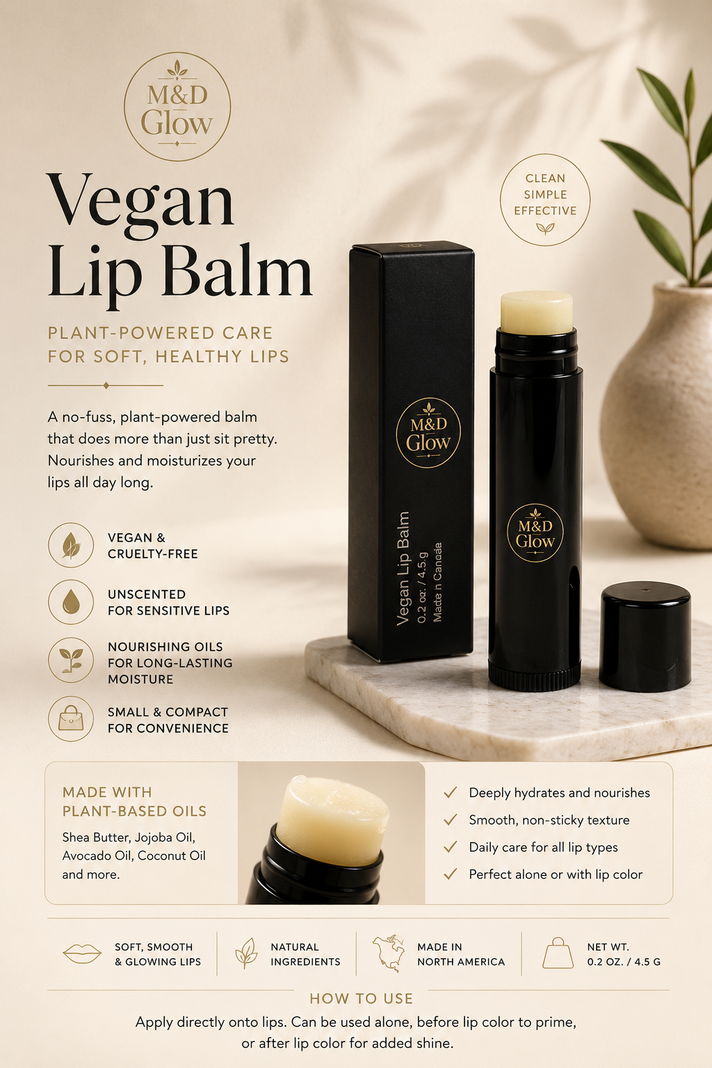 Vegan Lip Balm